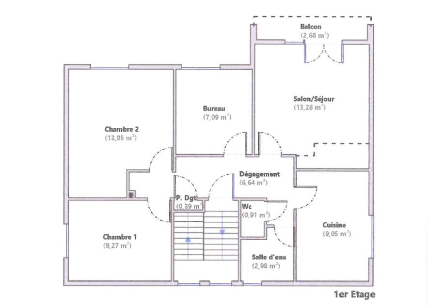 A vendre Maison à rénover sur parcelle d'environ 650 m² 13380 Plan de cuques