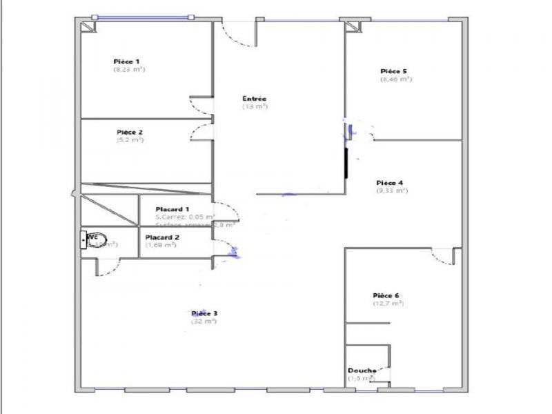 local professionnel à vendre sur la secteur de Saint Barnabé village 96 m²