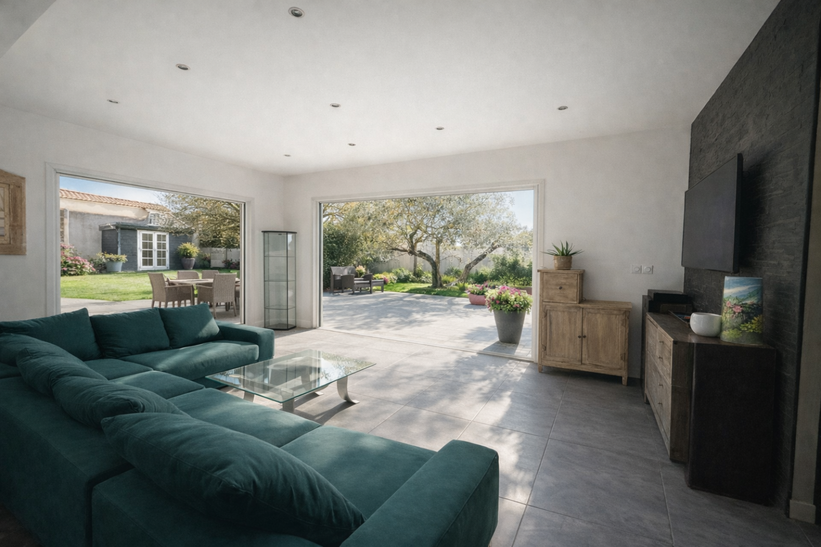 Élégante maison familiale contemporaine avec jardin arboré – Allauch