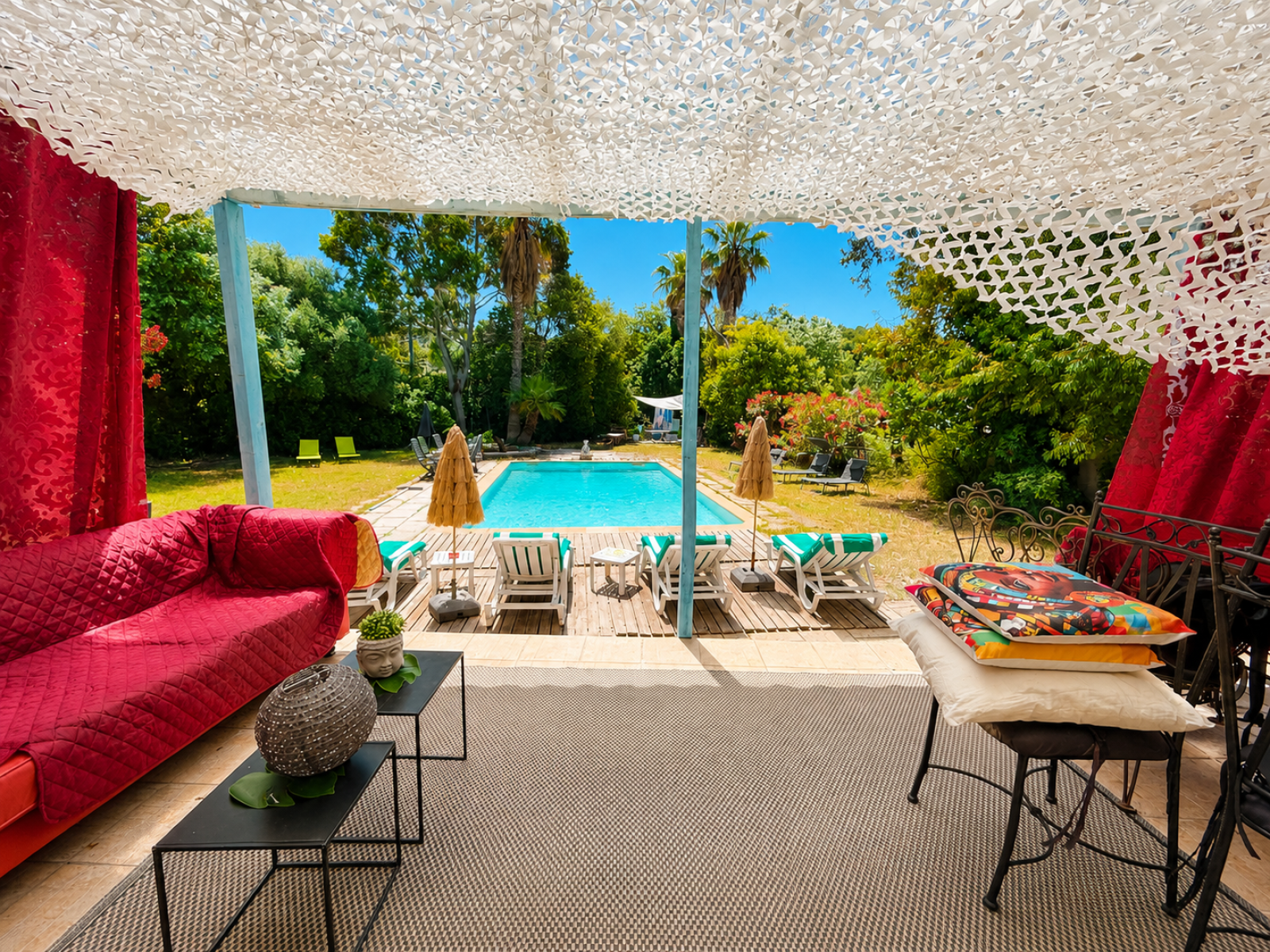 Cassis – Villa avec piscine sur les hauteurs – Viager occupé
