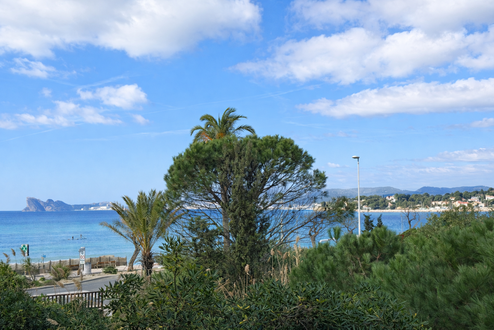 T3 vue mer panoramique – Front de mer – Loggia et parking – Saint-Cyr-sur-Mer