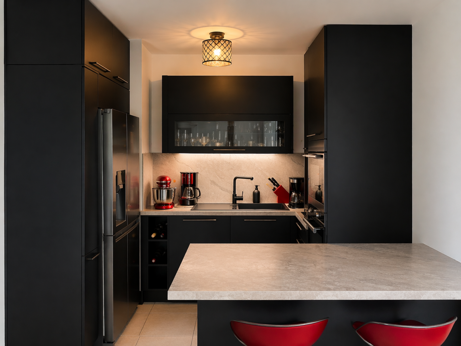 A vendre appartement 4 pièces avec terrasse, garage Saint Mitre 13013 Marseille