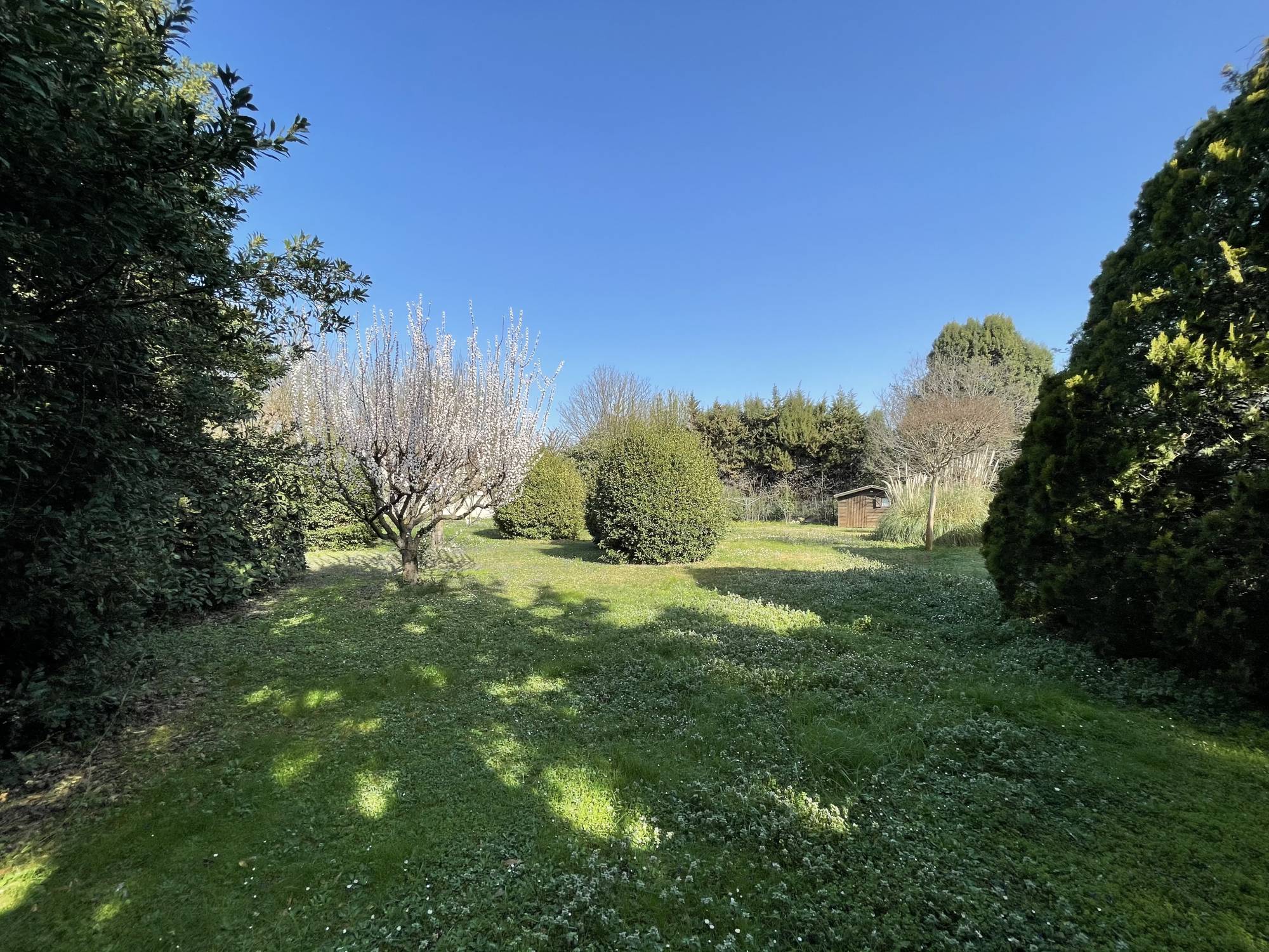 A vendre sur magnifique parc arboré de 7 600 m², villa d'architecte des années 80 de 172 m² avec garage, piscine niché au cœur du 12ème arrondissement de Marseille proche du village des Trois Lucs 13012 Marseille