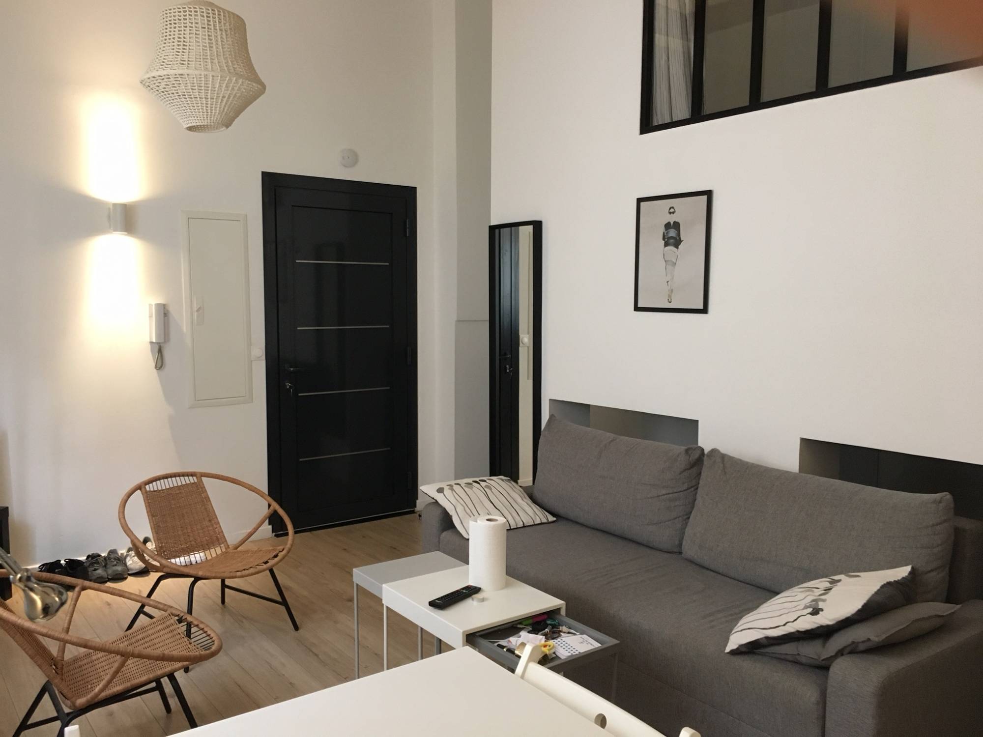 A vendre T2 avec mezzanine entièrement meublé  secteur Baille 13005 Marseille