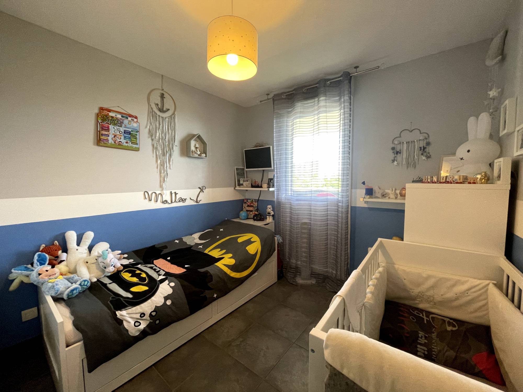 chambre 1 A vendre Type 3 de 58 m² avec terrasse de place de parking privative + garage Le Merlan / Sainte Marthe 13014 Marseille