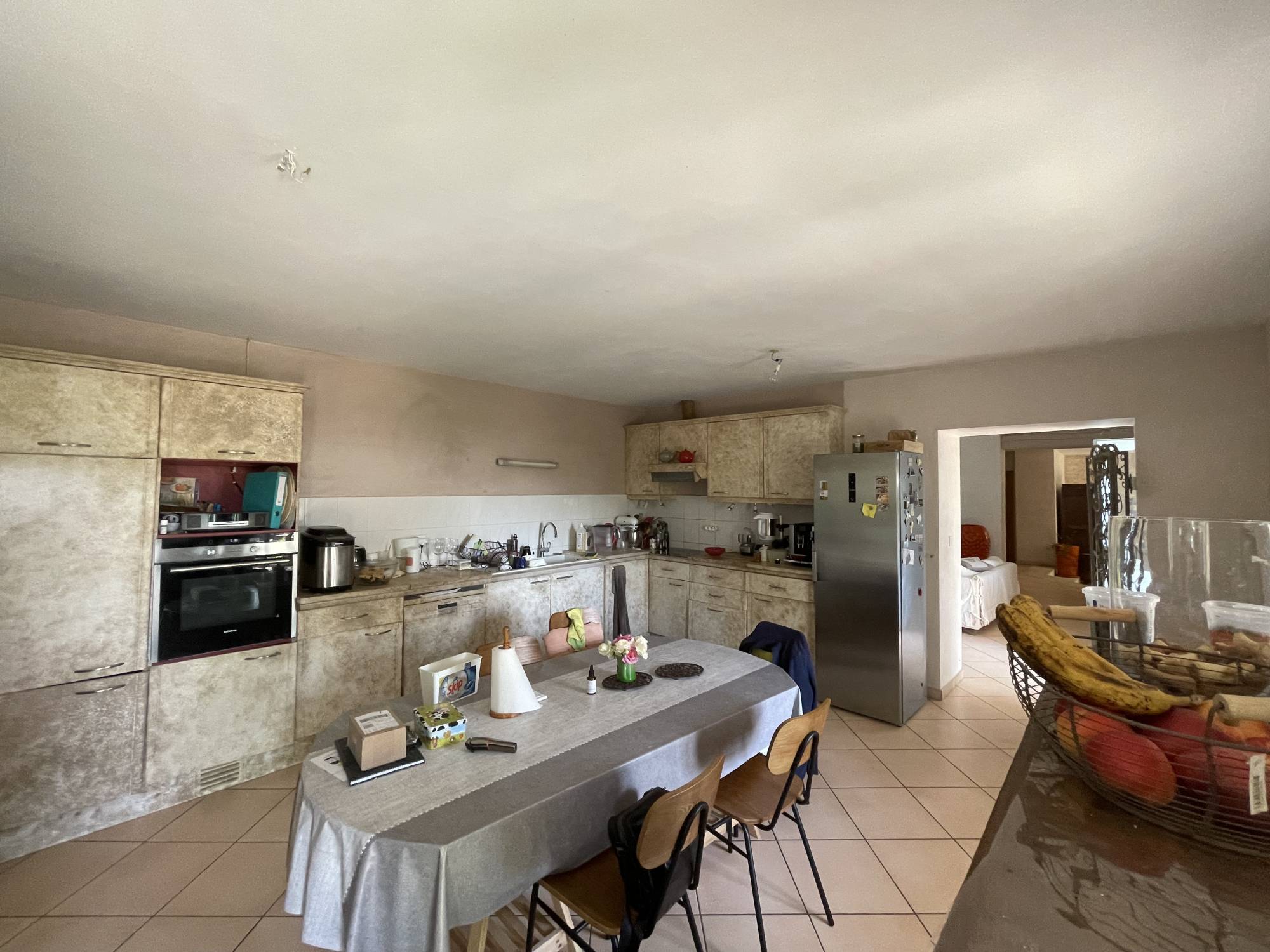 A vendre bastide en pierre d'environ 155 m² avec 4 chambres sur une parcelle de 884 m² 84820 VISAN