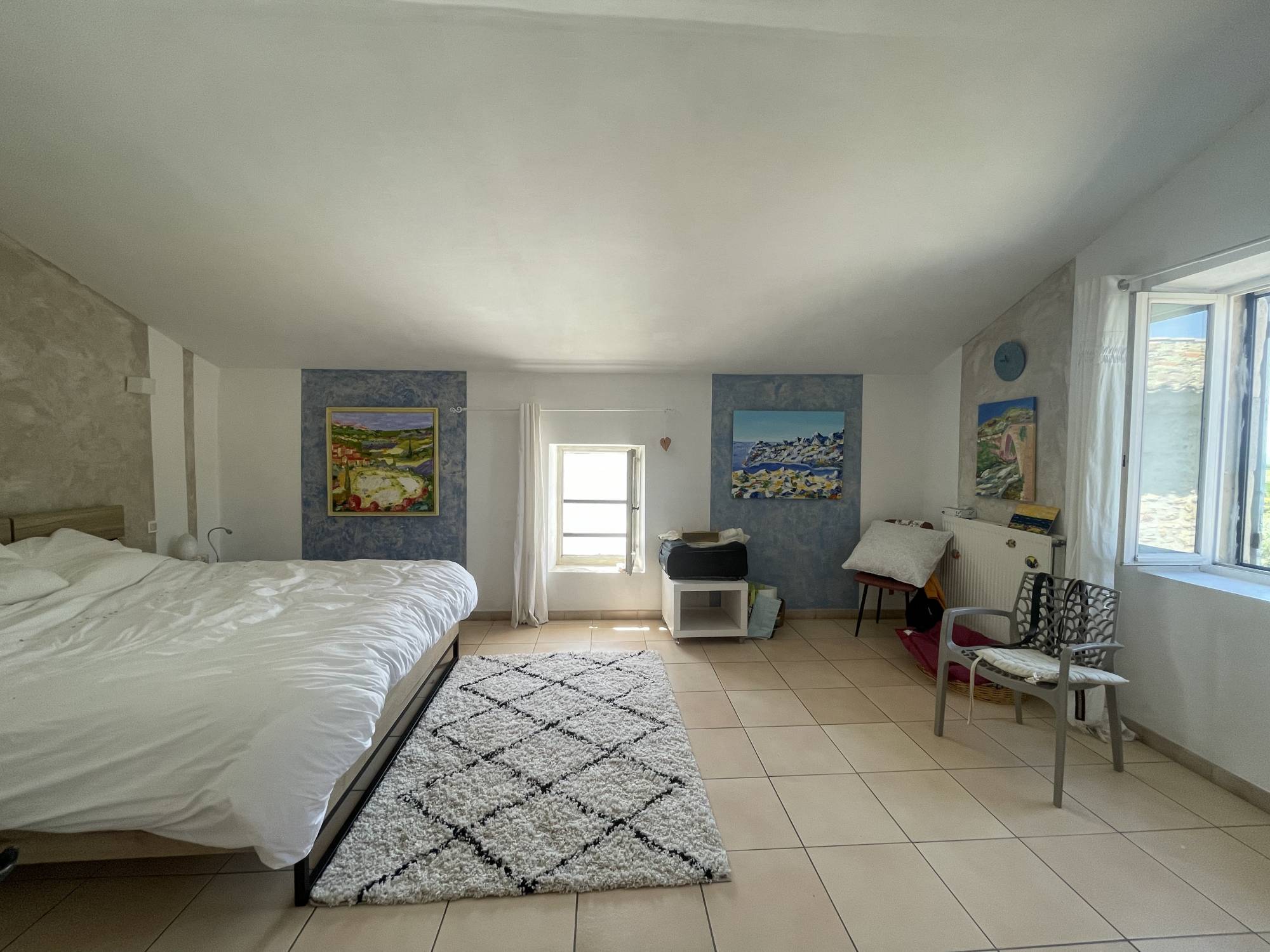A vendre bastide en pierre d'environ 155 m² avec 4 chambres sur une parcelle de 884 m² 84820 VISAN