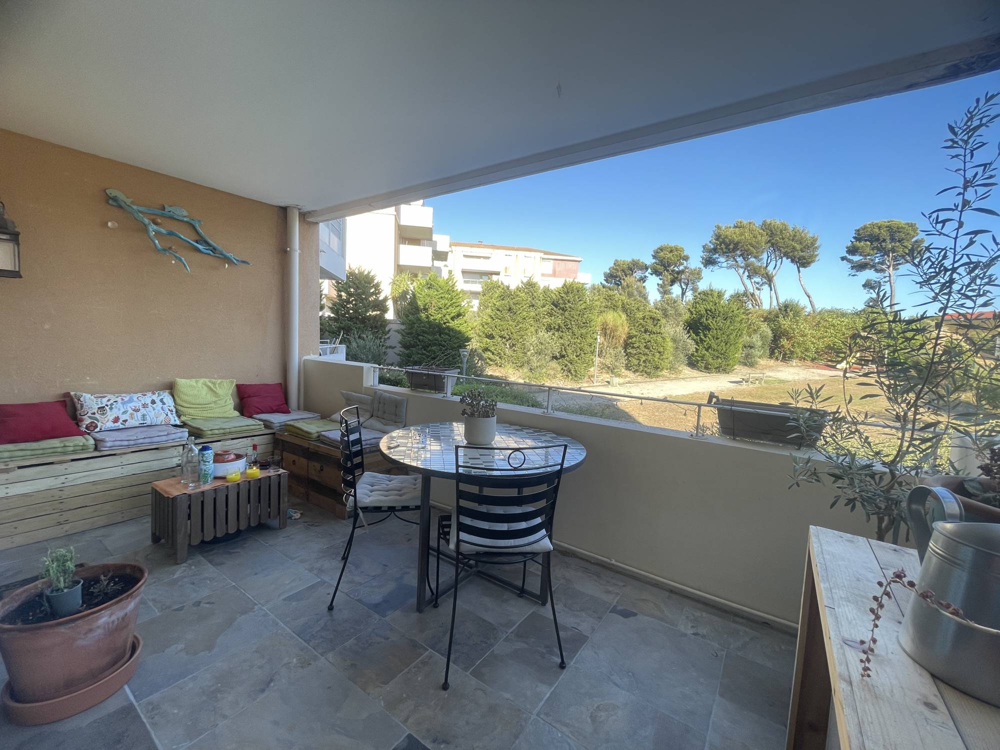 A vendre beau T3 de 68 m² avec terrasse et garage Château Gombert 13013 Marseille