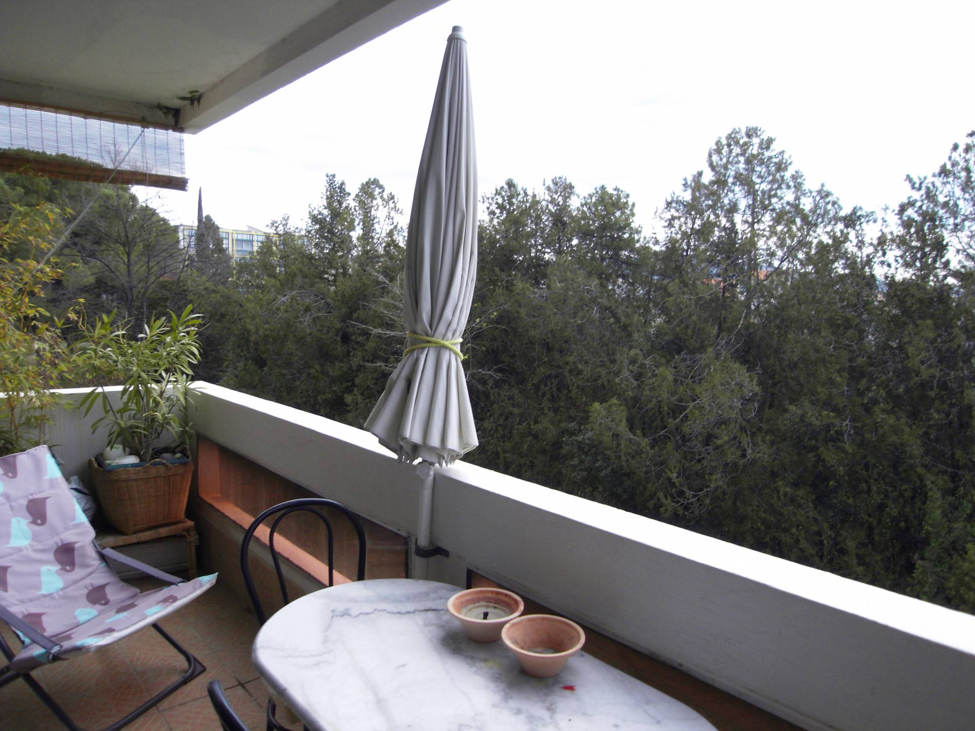 terrasse 13012 Marseille Appartement 3 pièces 67 m² terrasse et place  de parking privative