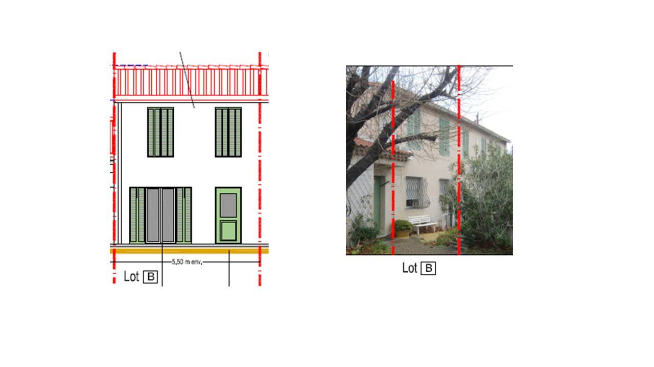 A vendre maison de ville avec terrasse en plein coeur de Saint Barnabé  13012 Marseille