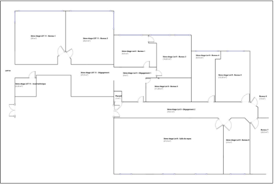  À VENDRE – Ensemble de bureaux professionnels – Marseille 2e – 485,83 m² Carrez