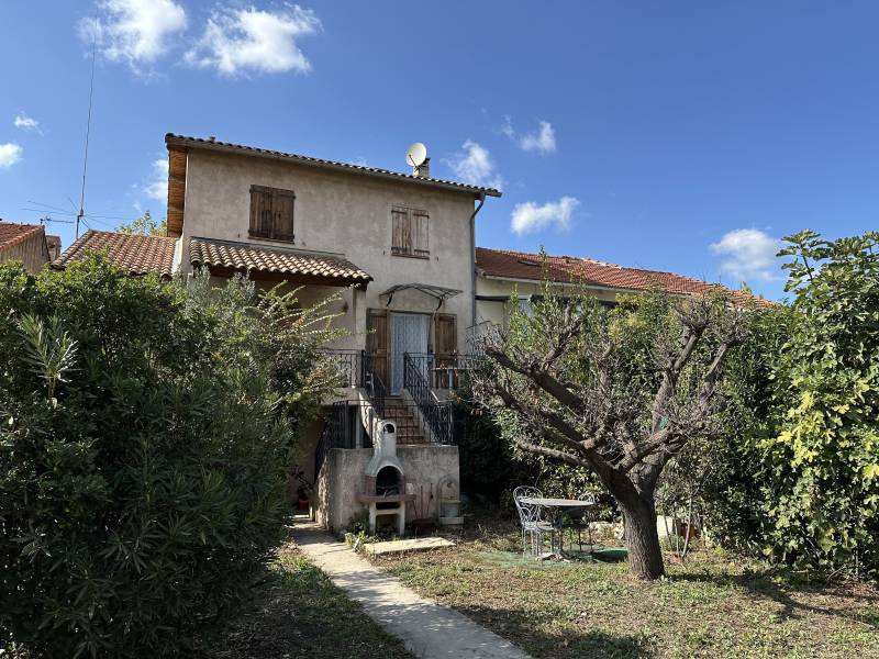 A vendre maison 5 pièces avec jardin et garage Saint Mitre 13013 Marseille 
