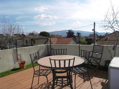 A la vente à St Barnabé Marseille 12e appartement t4 avec garage et terrasse