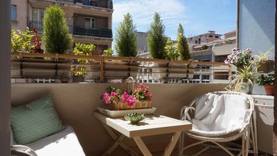 balcon exposé Ouest d un agréable et charmant type 2 de 59 m² avec balcon cave et loggia