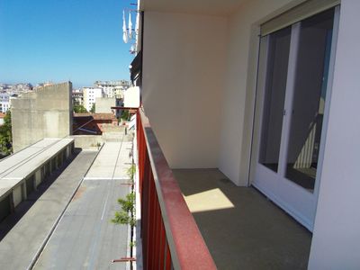 terrasse d'un t4 13004 Marseille logement vendu occupé