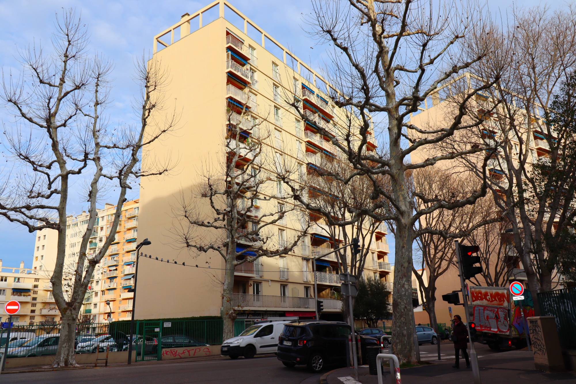 A l'achat appartement 3 pièces spacieux secteur de la Timone 13005 Marseille 